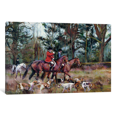 " Foxhunt " by Marilyn Hageman