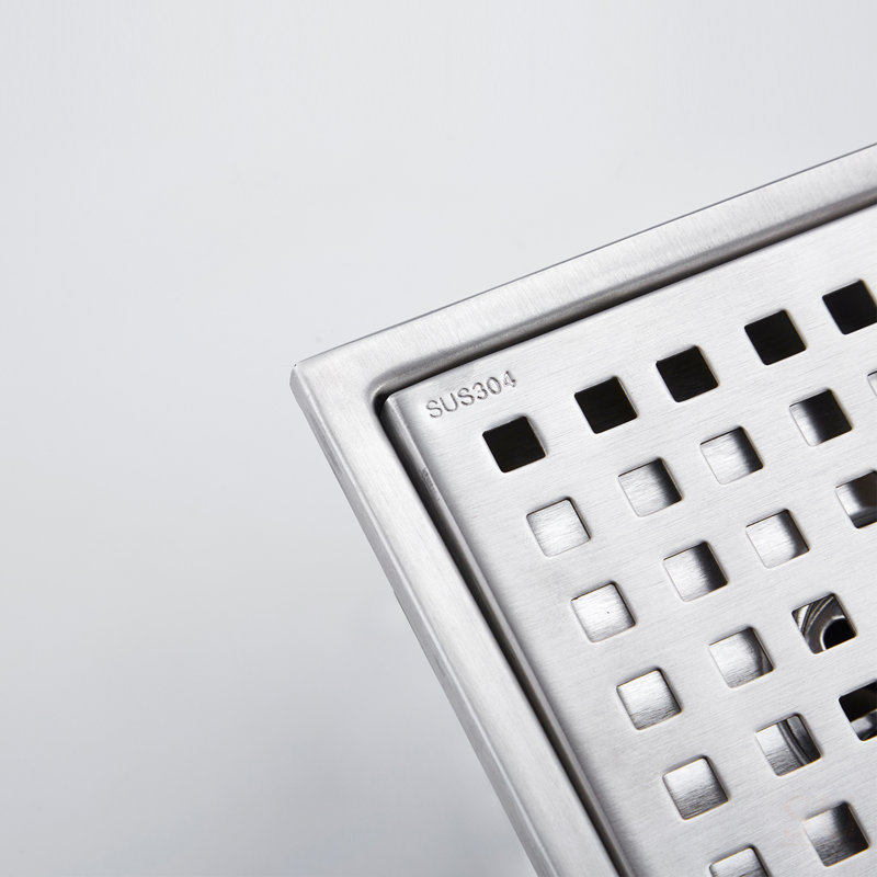 6 Inch Grid Shower Floor Drain