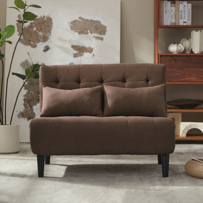 42,5 po de large chaise rembourrée d'appoint convertible 6 positions 3 en 1