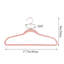 Velvet Non Slip Velvet Flocked Coat Hangers Velvet Trouser Hanging Space Saving-91455070-91455069