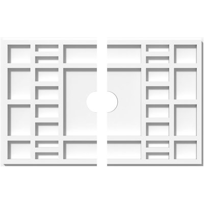 Beaux Architectural Grade PVC Contemporary Ceiling Medallion