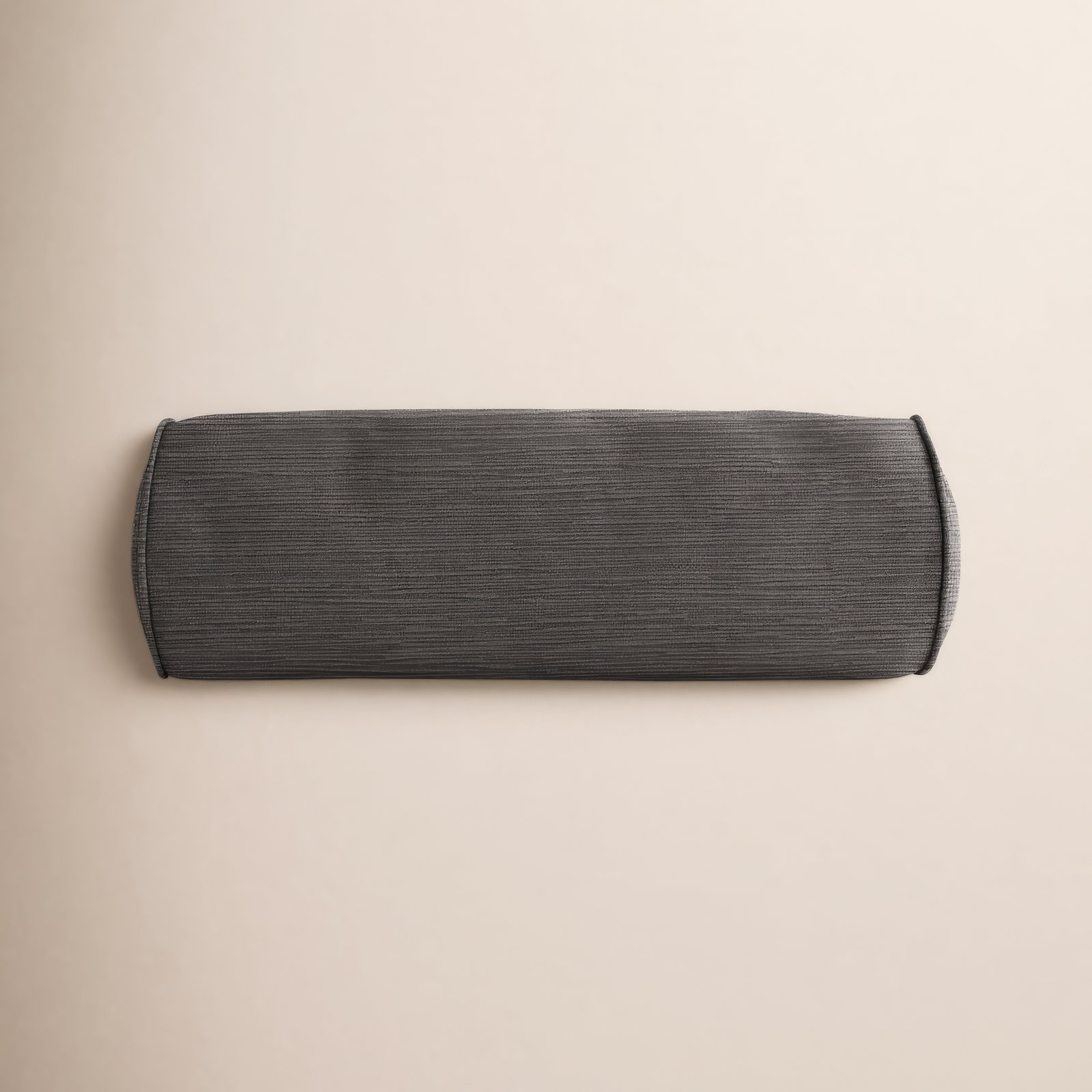 Throw Pillow, Gray , 6" x 20"