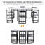 Damasa 6 - Person Dining Set-1484171854