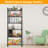 6 Tier Shelving Unit