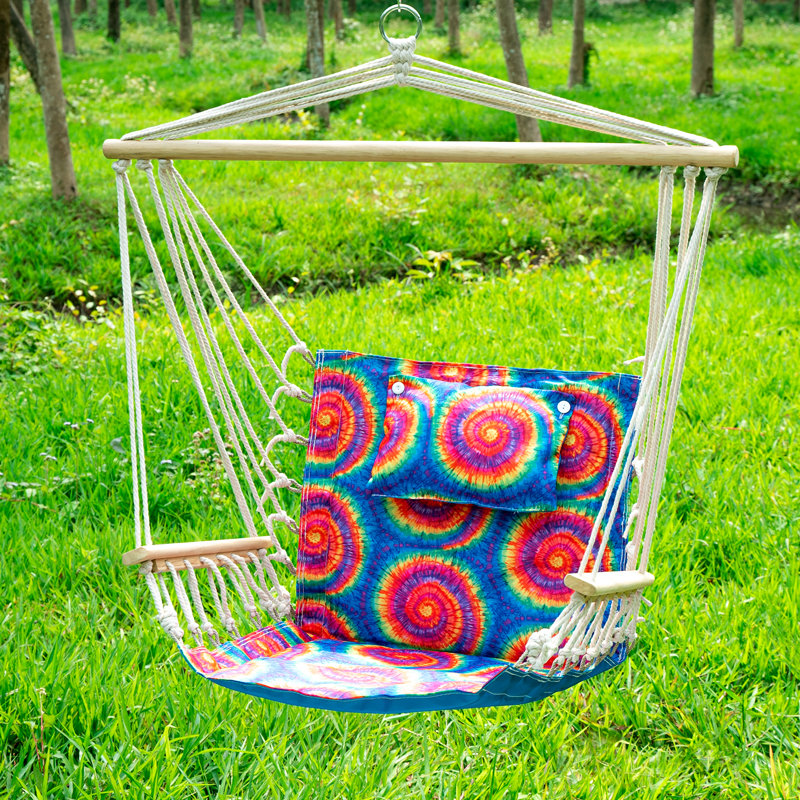 Chaise hamac American Flag, Teinture Tie Dye