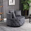 Chaise d'appoint / Fauteuil demi-tonneau classique pour salon / chaise de loisirs-29647101