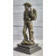 Sculpture en bronze de style cheval de selle Messerschmidt