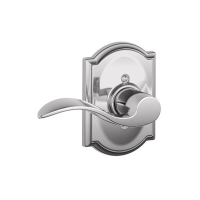 Accent Lever with Camelot Trim Non-Turning Lock