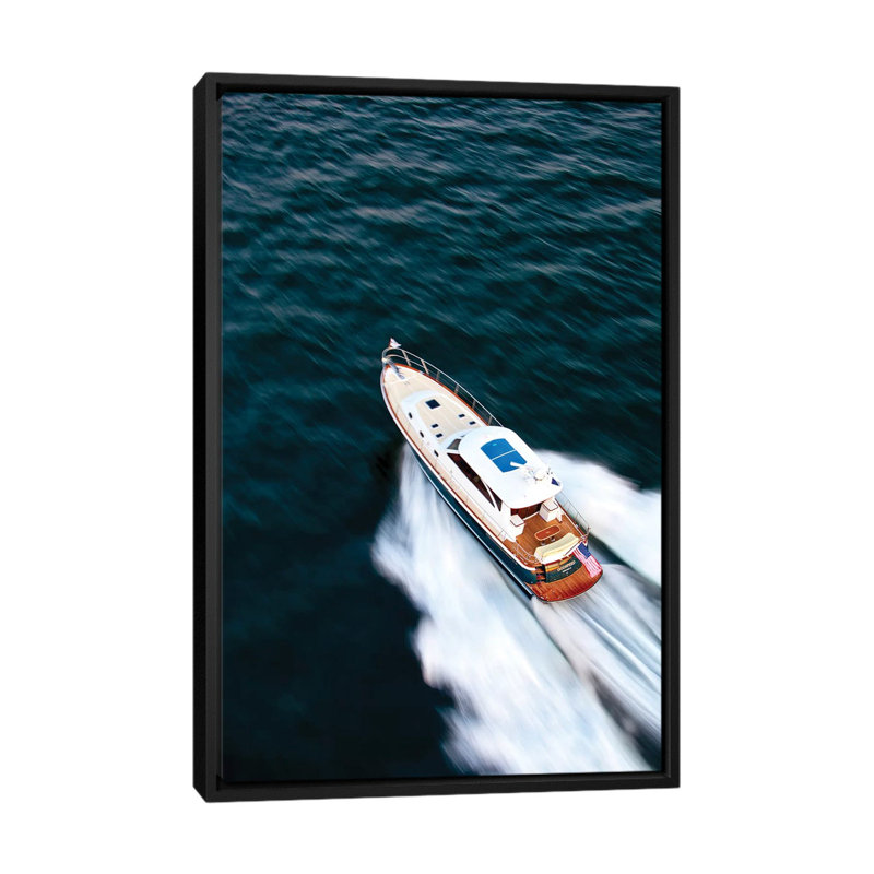 «Hunt 52 Yacht at Sea, Newport, Rhode Island, USA II» par Panoramic Images - reproduction de photo sur toile, Pas de tapis