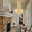 Light Dimmable Empire Crystal Chandelier-454327088
