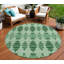 Tapis rond 8 po
