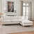 Cream Polyester Blend