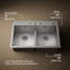 Vault™ 33" L x 22" W Drop-in Kitchen Sink-57388913