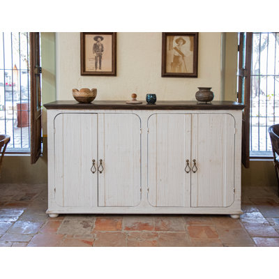 Jeska 71.75'' Solid Wood Sideboard