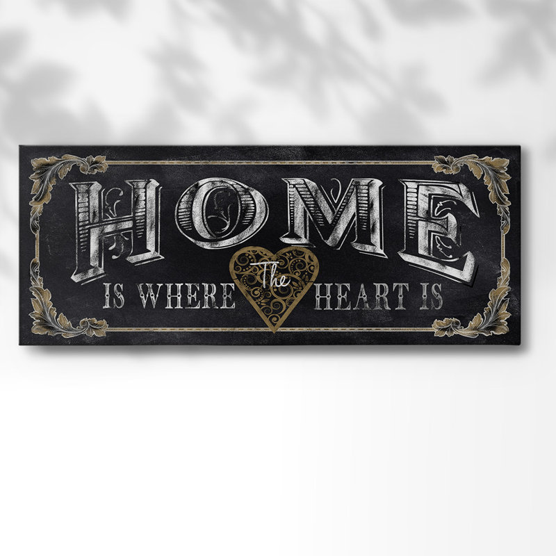 " Home ", 20" H x 50" W x 1.5" D