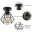 Alassandra 1-Light GeometricFlush Mount