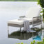 Ensemble de 2 chaises longues Modern Patio
