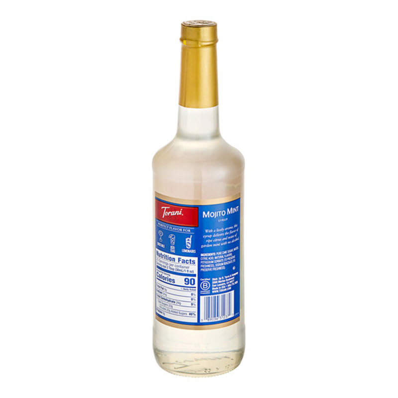 Bouteille de 750 ml en verre Torani Mojito