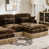 Brown+3seat+2Ottomans is out of stock