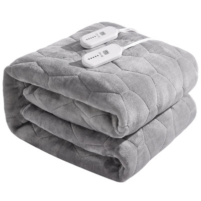 Fedeli Antimicrobial Flannel Heated Mattress Pad