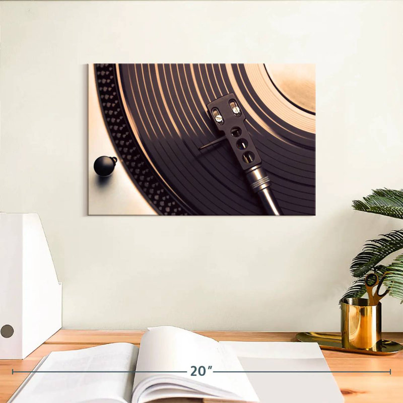 Platine vinyle Abarca, H 8 po x l 12 po