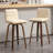 Mariea Swivel Upholstered Counter Stool-898075345-898075347