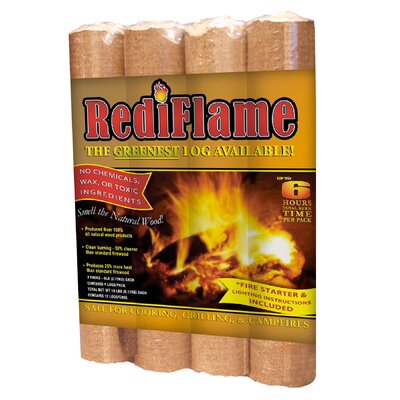 Fire Log (Pack of 4) -  RediFlame, 100110