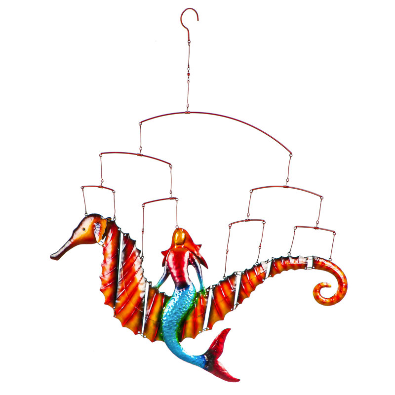 Mobile d'extérieur Morville Mermaid on Seahorse