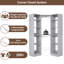Système d'organisation 159 po x 39 po avec porte et tiroirs en bois (largeur réglable)-294216543