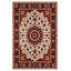 Tapis floral en coton et polyester à imprimé numérique Jazeera Collection-201536502