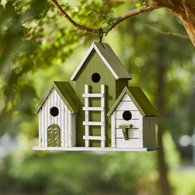 Maison d'oiseaux 13 po x 15 po x 6 po Brionca