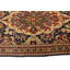 Tapis de couloir oriental semi-antique à motif floral 3 pi 5 po x 10 pi