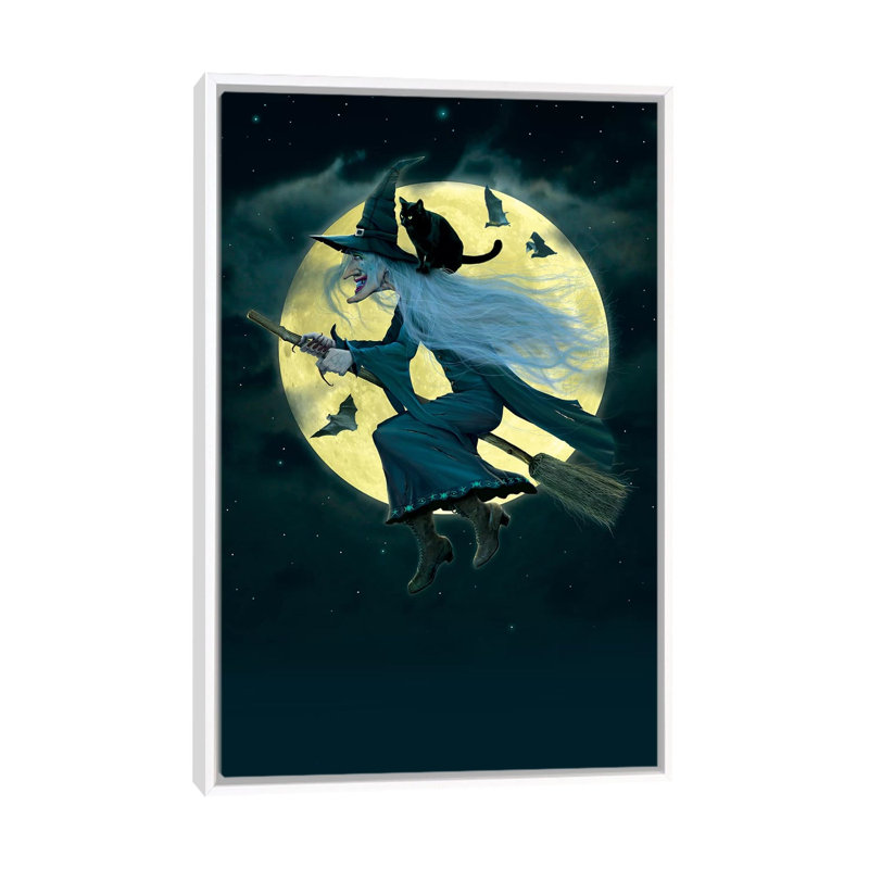 Witch by Vincent Hie - Print on Canvas, White Framed, 101.6 cm H x 66.04 cm W
