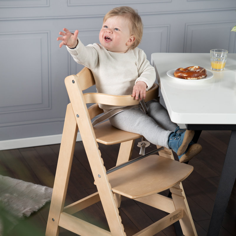 High Chair Sit Up 3, Various Colours, Natural Wood