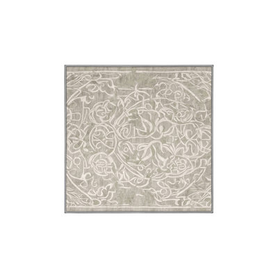 Tapis gris lavable à la machine