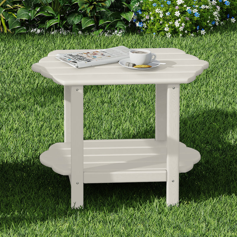 Table de bout Maynerd, Blanc