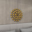 Décoration murale en métal avec orbe 24 po x 6 po x 24 po-1487615877