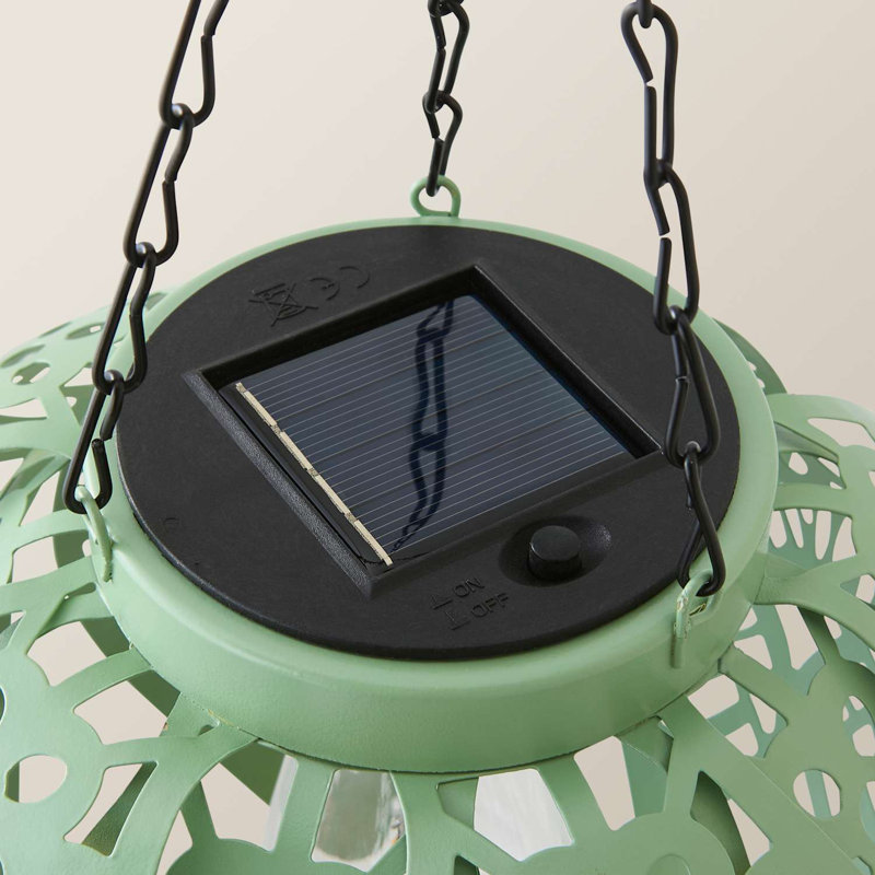 Outdoor Hanging Lantern, Green