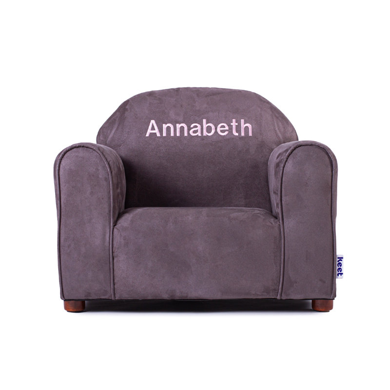 Kids Personalized 7'' Club Chair and Ottoman