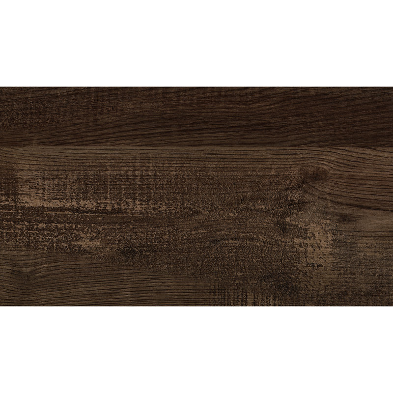 Cadre de lit simple brun rustique, offrant une sensation luxueuse pour la chambre à coucher en brun, polyvalent et tendance