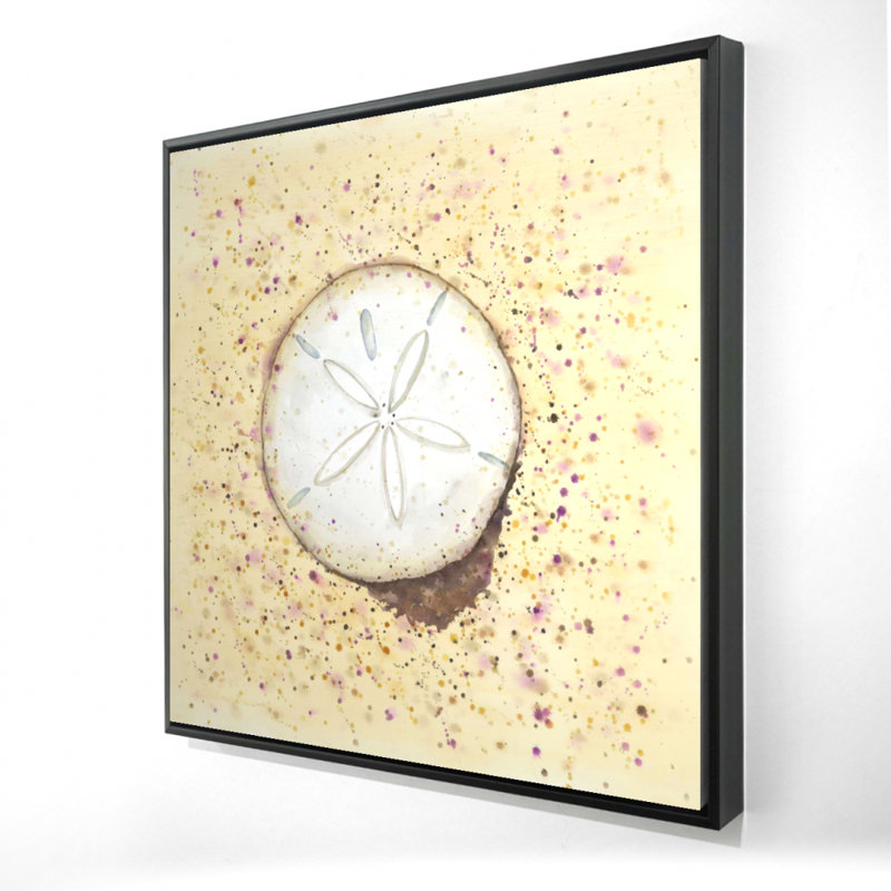 Sand-dollar - 36"x36" Framed canvas