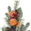 28" Green Mixed Pine Foliage Orange/Berry Spray.