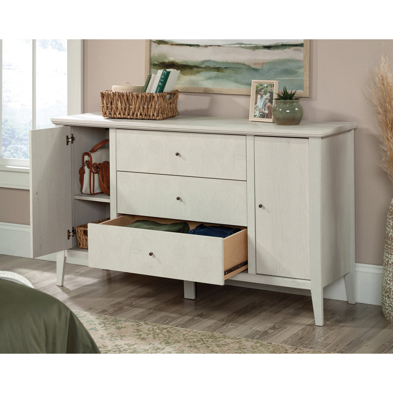 Commode combinée 3 tiroirs L 59,1 po Larkin Ledge