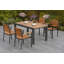 Barile 4 - Person Patio Dining Set with Extendable Rectangular Table