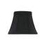 Abat-jour en cloche H 4 po (attache) noir