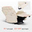 Fauteuil inclinable électrique en similicuir Adavia-370202681