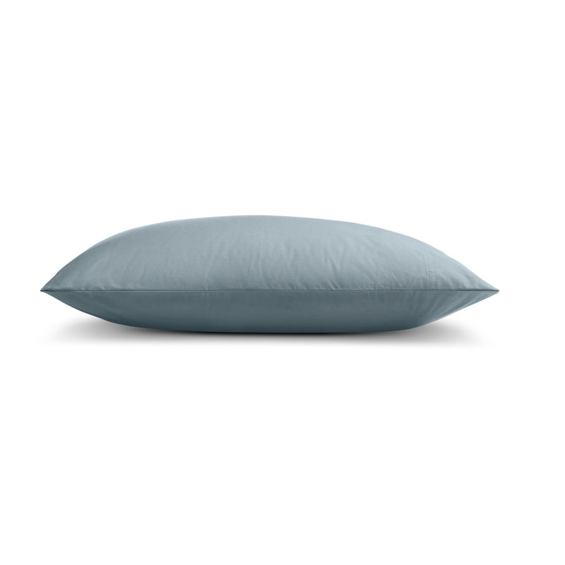Percale Sheet Set, Gray Blue, King