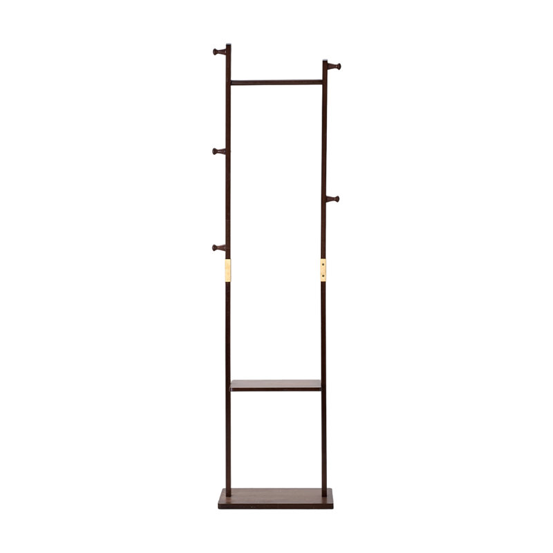 Adjustable Clothing Rack, Brown