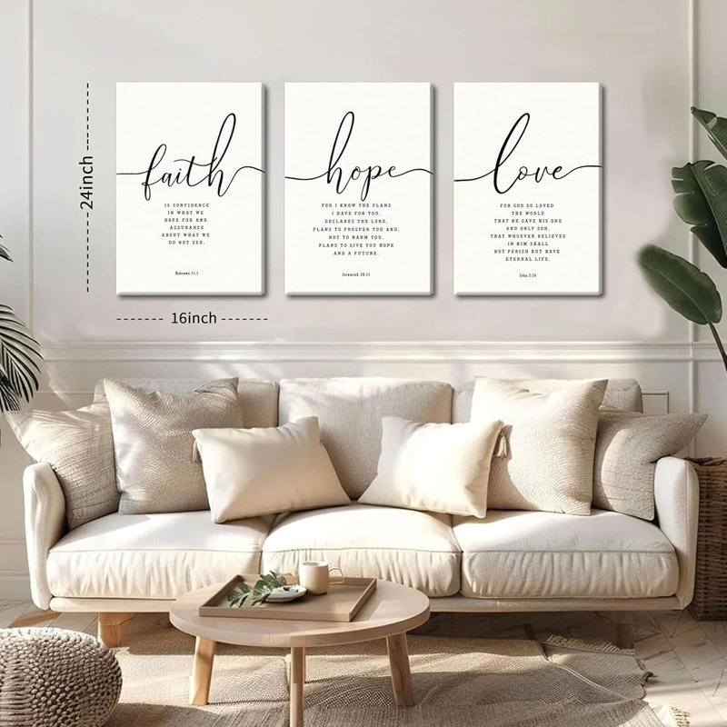 3 Piece Wrapped Canvas Print