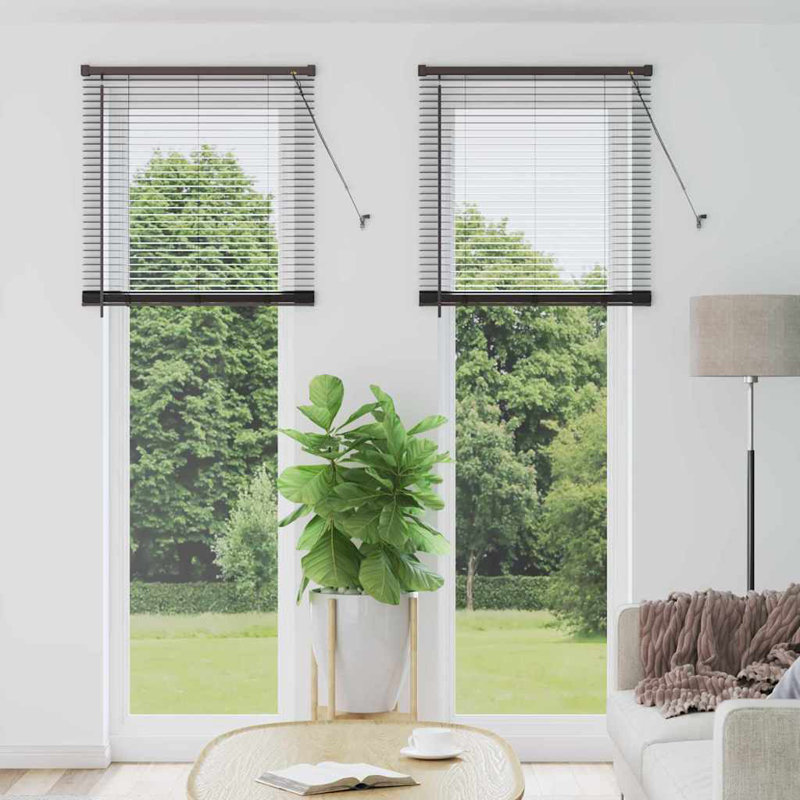 Horizontal/Venetian blind, Black, 220cm L x 80cm W
